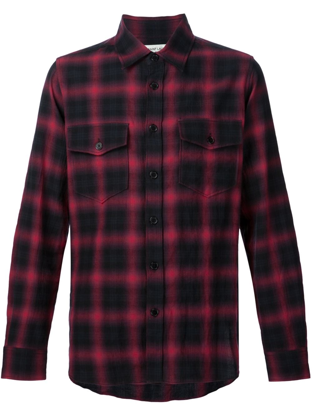 saint-laurent-check-shirt