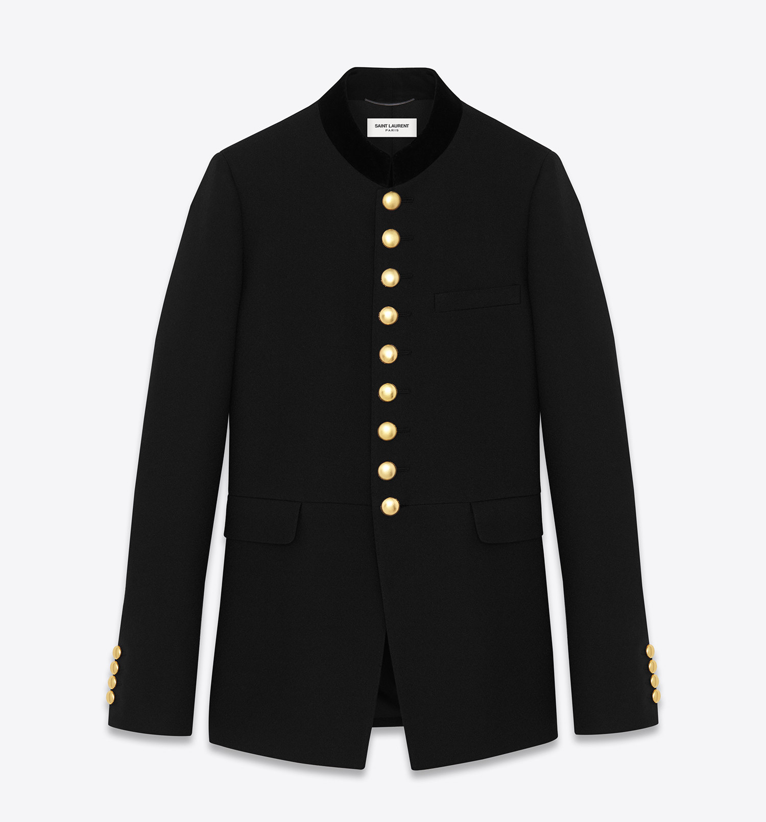 Saint laurent officer clearance jacket