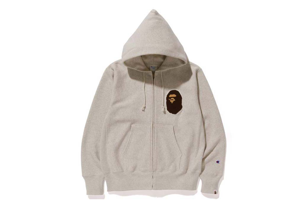 Bape x deals champion jacket