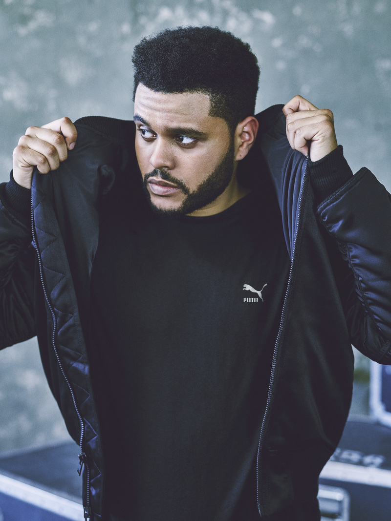 The Weeknd & PUMA Unveil the IGNITE evoKNIT in Olive and White