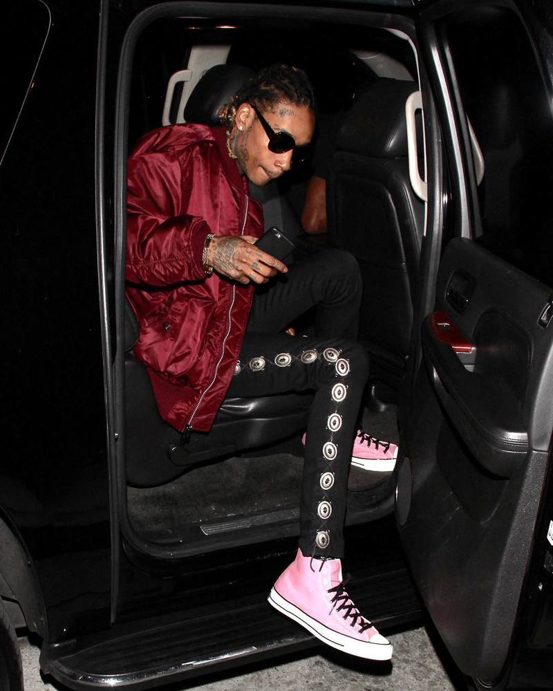 wiz-khalifa-alpha-industries-jacket-saint-laurent-jeans-converse-sneakers-2