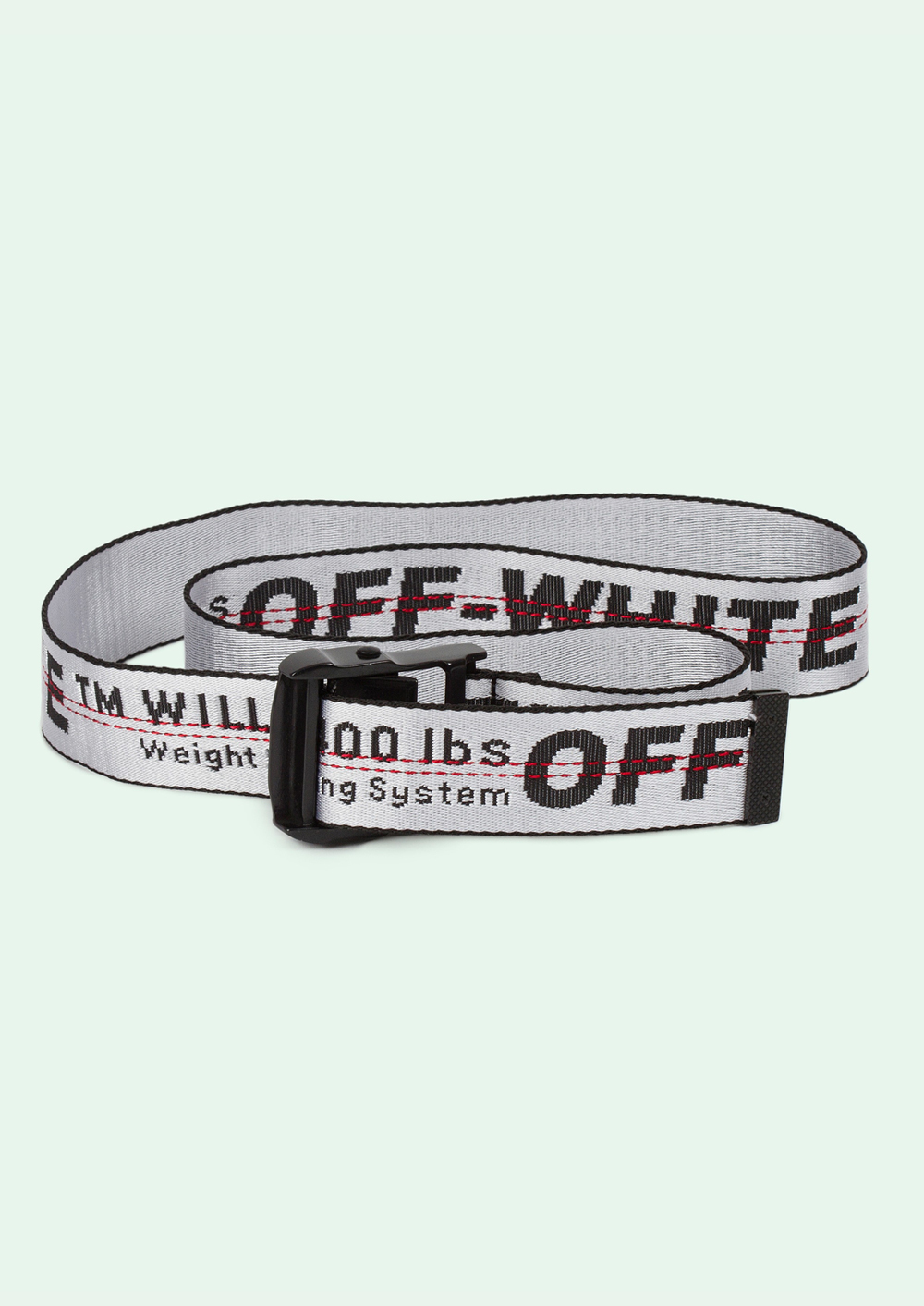 Off white belt shop white and black