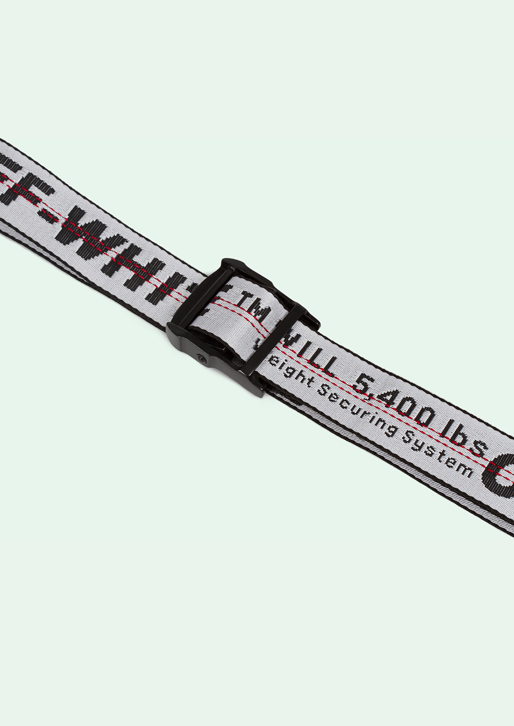 The “Industrial Belt” From OFF-WHITE Is Now Available In White – PAUSE ...