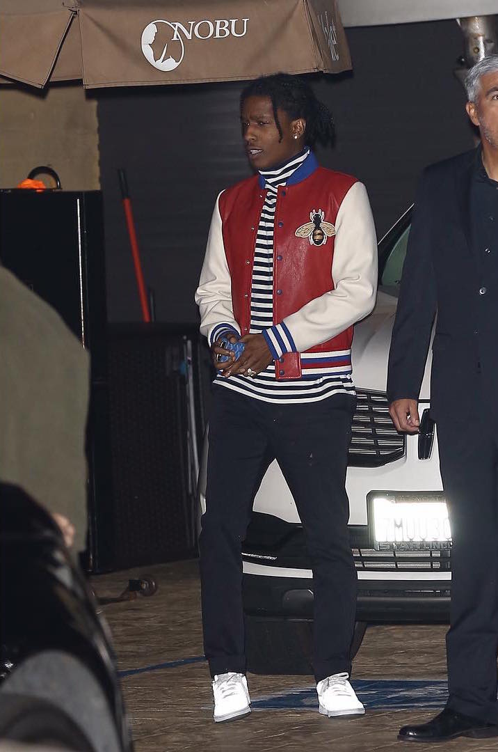 A$AP Rocky LV Varsity Jacket