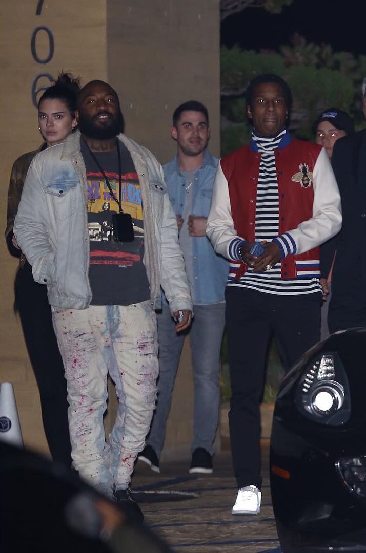 SPOTTED: ASAP Rocky Dons Gucci Varsity Jacket in London – PAUSE