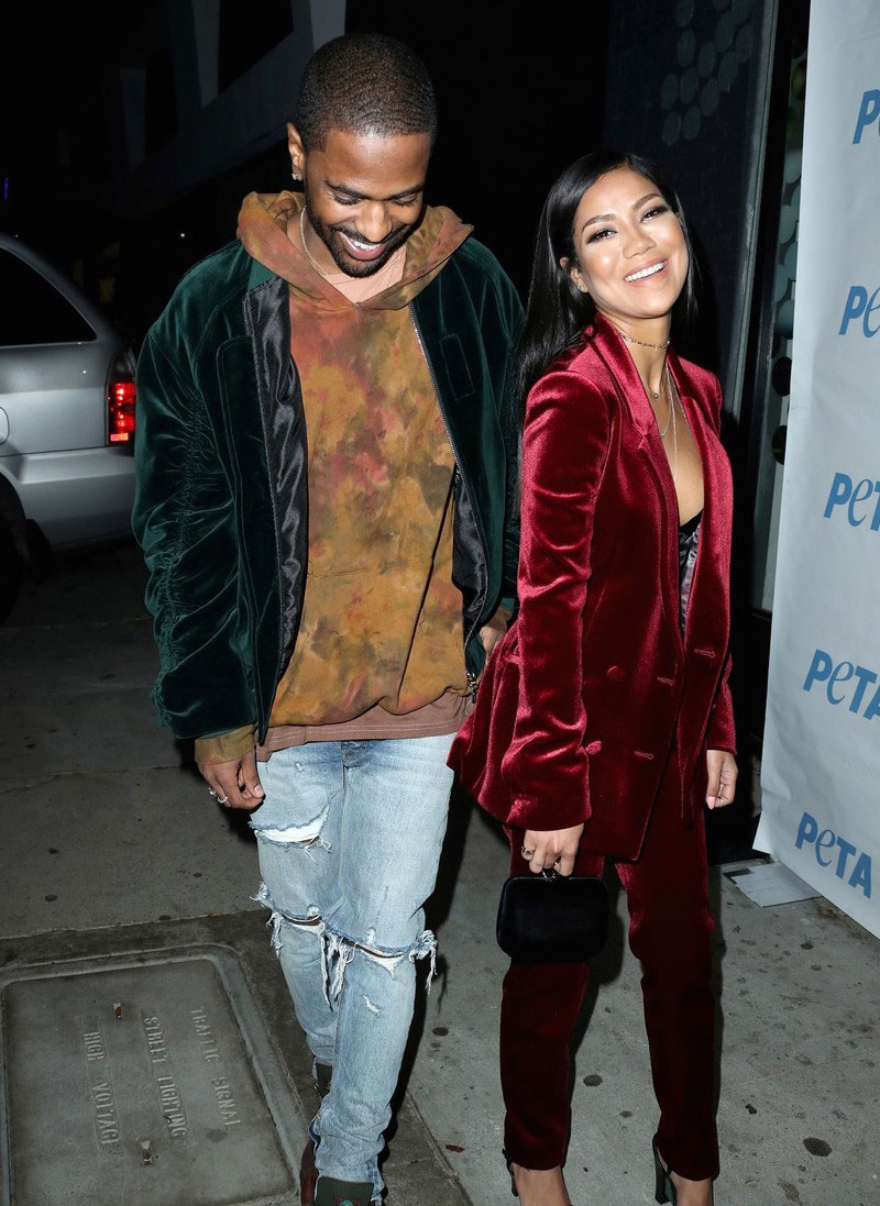 big-sean-nid-de-guepes-jacket-rhude-hoodie-fear-of-god-jeans-timberland-boots