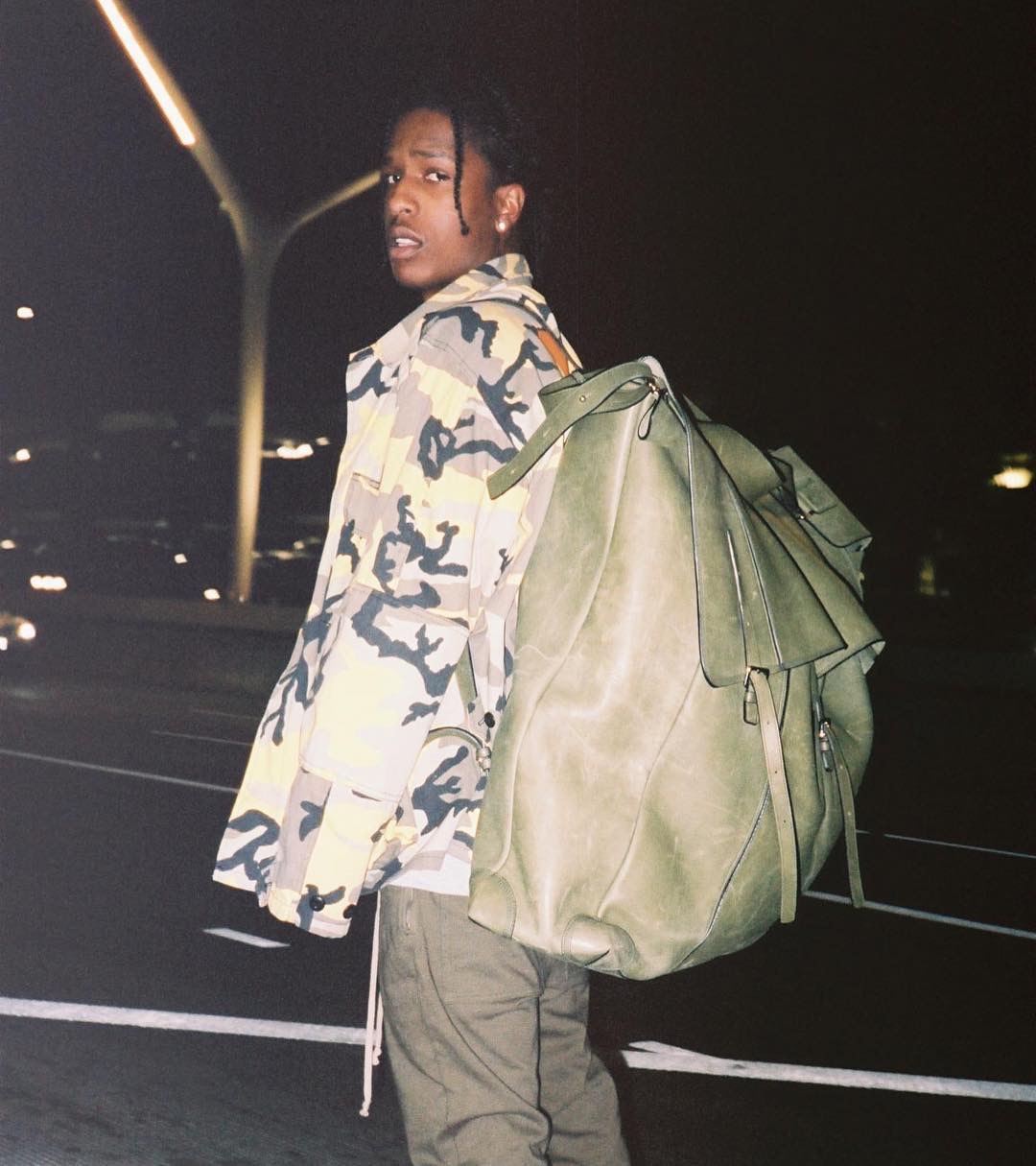 SPOTTED: A$AP Rocky In VLONE And Loewe – PAUSE Online | Men's Fashion ...