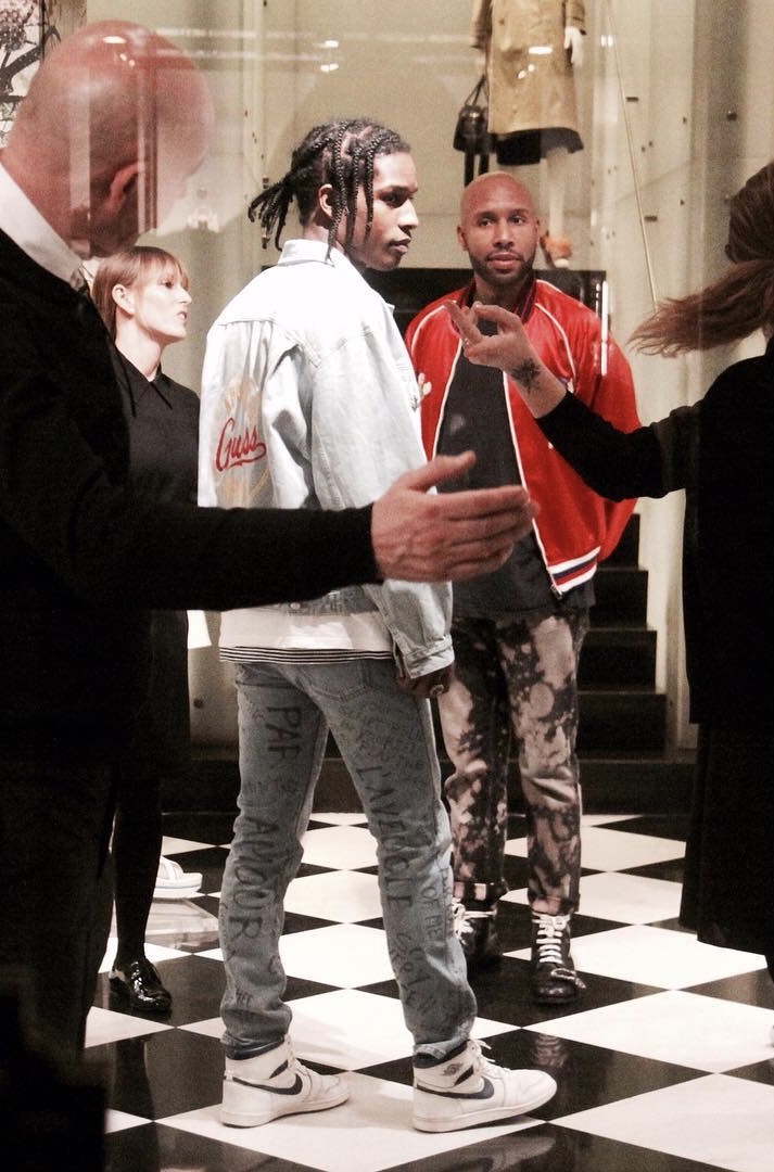 A$AP Rocky Wore Three Different Outfits at PFW Men's Yesterday – Footwear  News