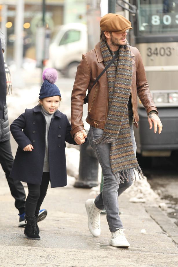 SPOTTED: David Beckham In Kent & Curwen Jacket And Louis Vuitton Sneakers –  PAUSE Online