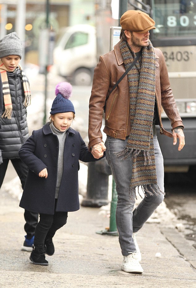 SPOTTED: David Beckham In Kent & Curwen Jacket And Louis Vuitton Sneakers –  PAUSE Online