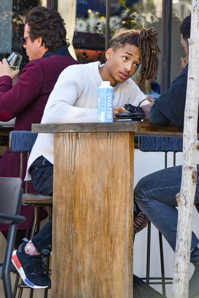 SPOTTED: Jaden Smith In MSFSTRep T-Shirt And Supreme x Louis