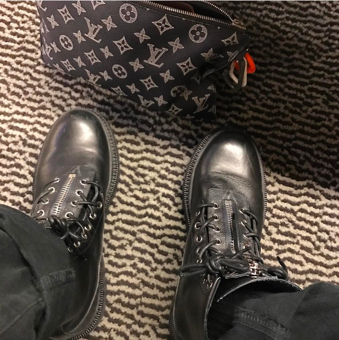 Louis Vuitton Men's Leather Boots