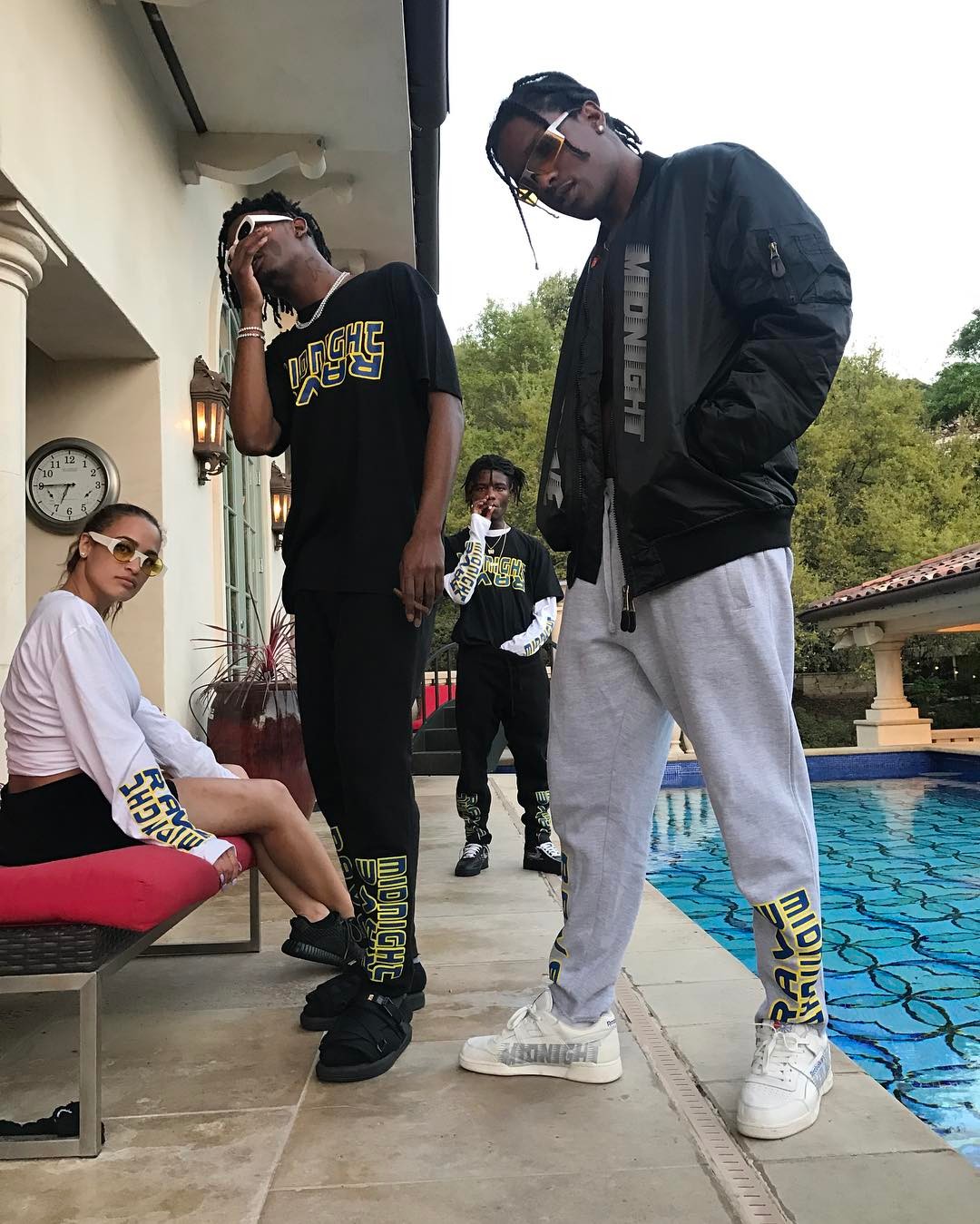 AP Rocky, Ian Connor And Playboy Carti 