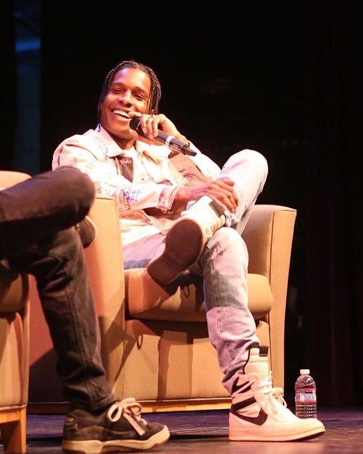 Get The Look: ASAP Rocky in Himumimdead Denim Jacket & Gosha