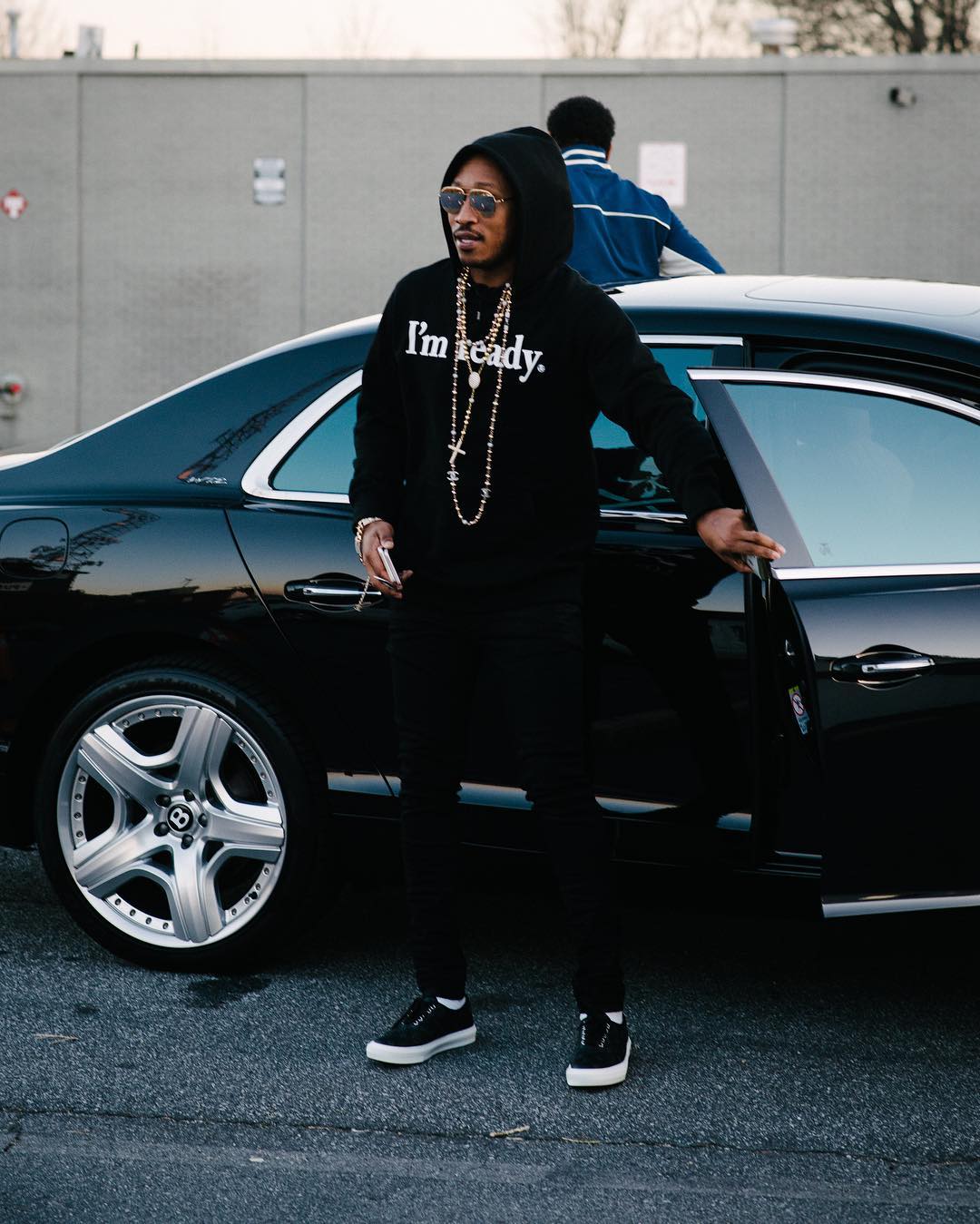 SPOTTED: Future Out and About in Louis Vuitton, Amiri & Nike