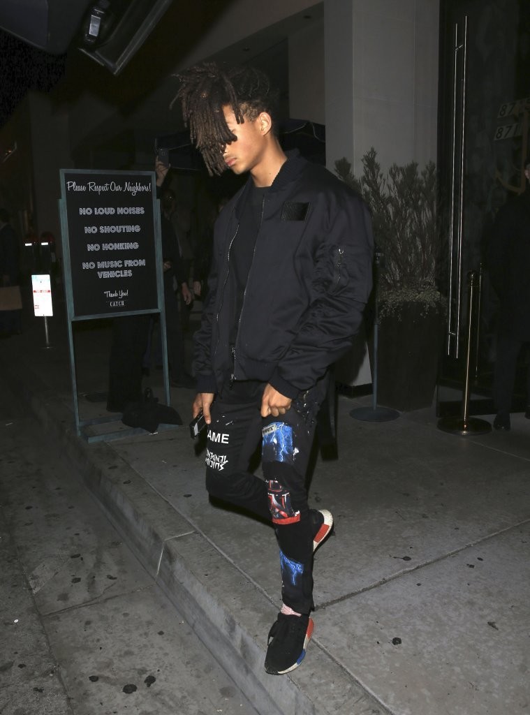 jaden smith nike air mag