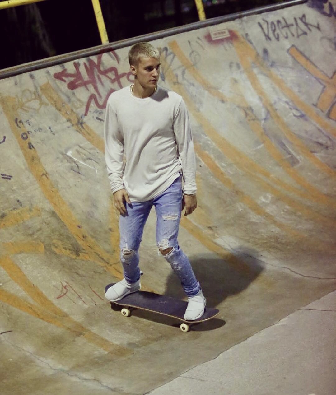 SPOTTED: Justin Bieber In Amiri Jeans 