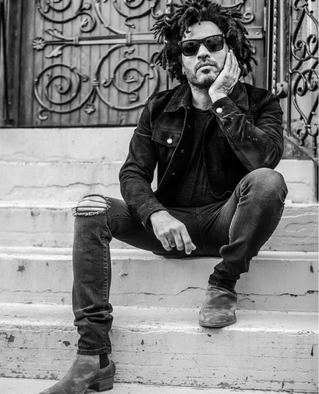 lenny kravitz chelsea boots