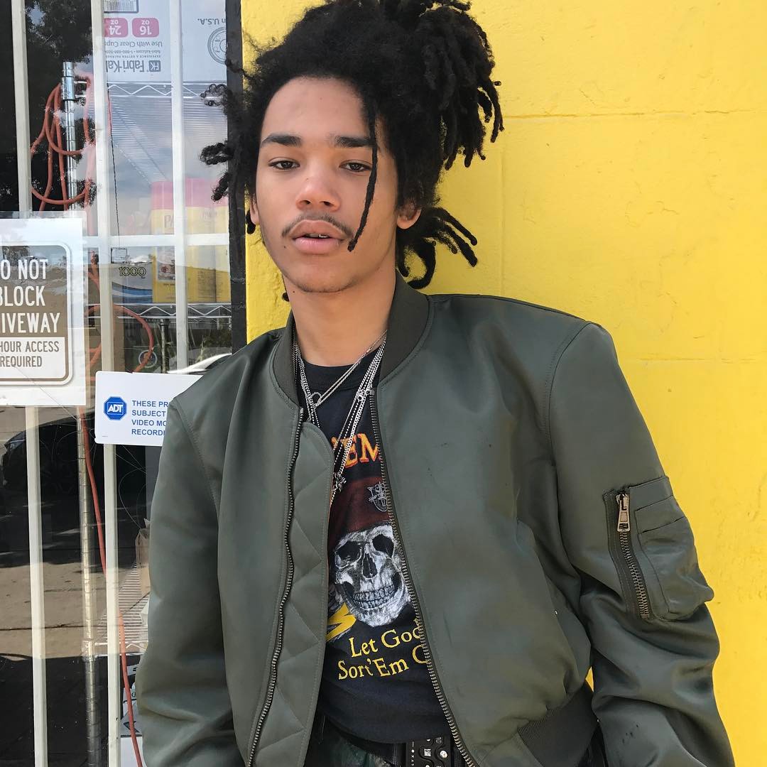 SPOTTED Luka Sabbat In Balenciaga Bomber Jacket And Rothco TShirt  PAUSE  Online  Mens Fashion Street Style Fashion News  Streetwear