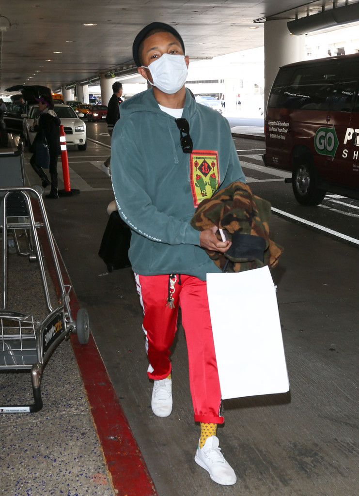 SPOTTED: Pharrell Williams In Bedwin And The Heartbreakers Camo Coat ...