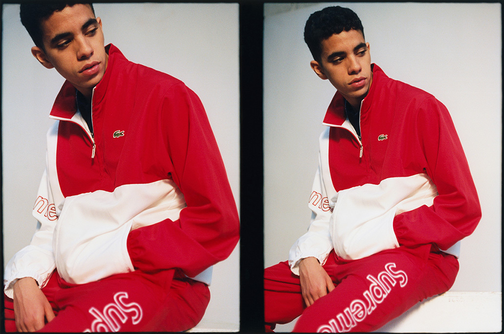 supreme×LACOSTE セットアップ-