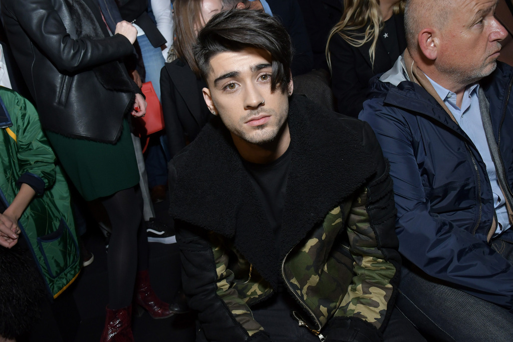 Zayn Malik Attends Men's Fashion Shows in Paris