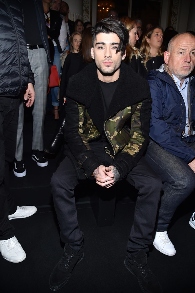 Zayn Malik straight out of Louis Vuitton runway