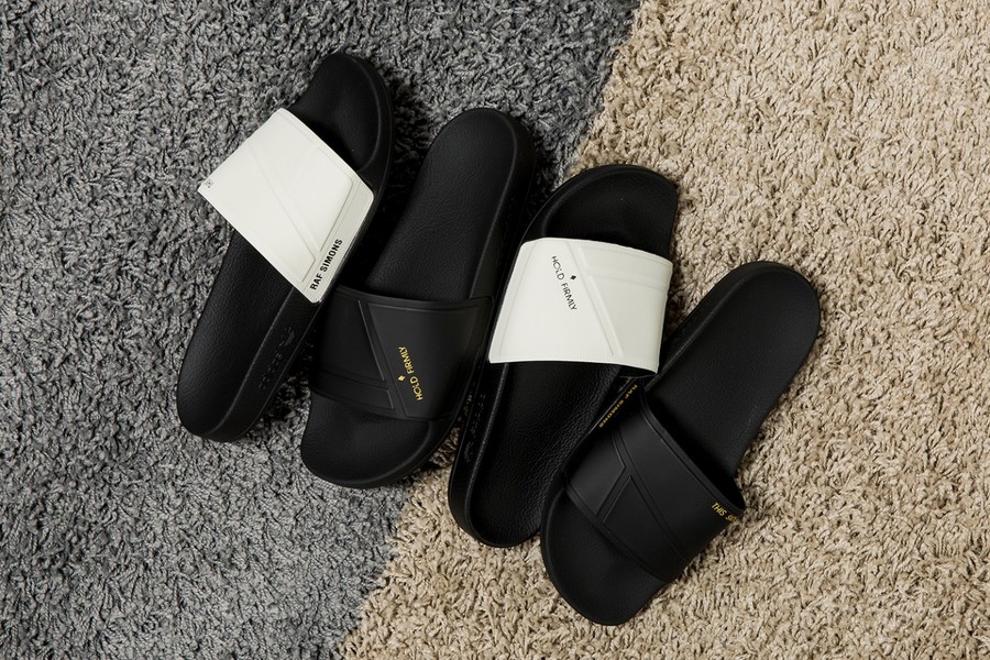 Raf simons hot sale adilette slides