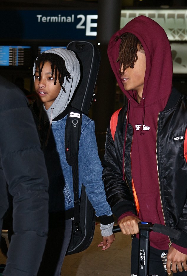 SPOTTED: Jaden Smith In Adidas NMD Sneakers And Customised Louis