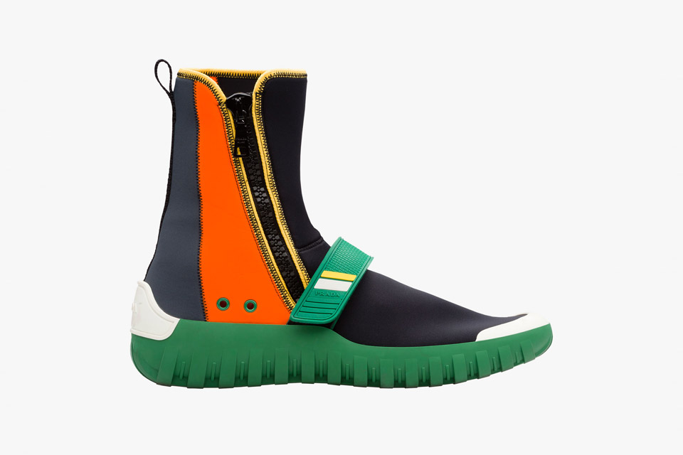 Prada deals scuba sneakers