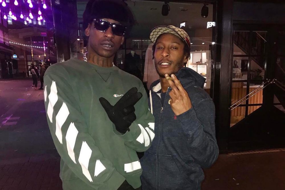 SPOTTED: Skepta Keeps it Colourful in Louis Vuitton x Nike