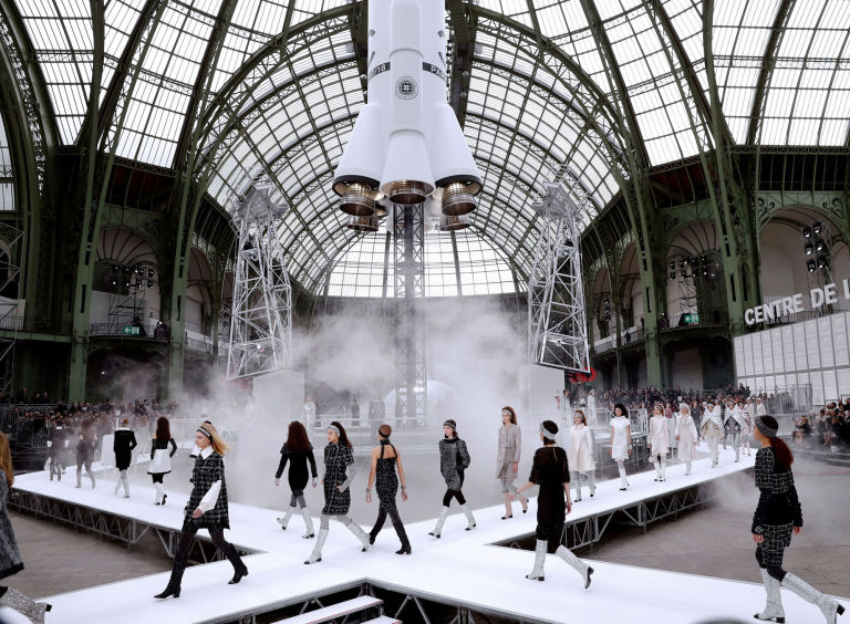 Paris Fashion Show: Karl Lagerfeld Collection for Chanel