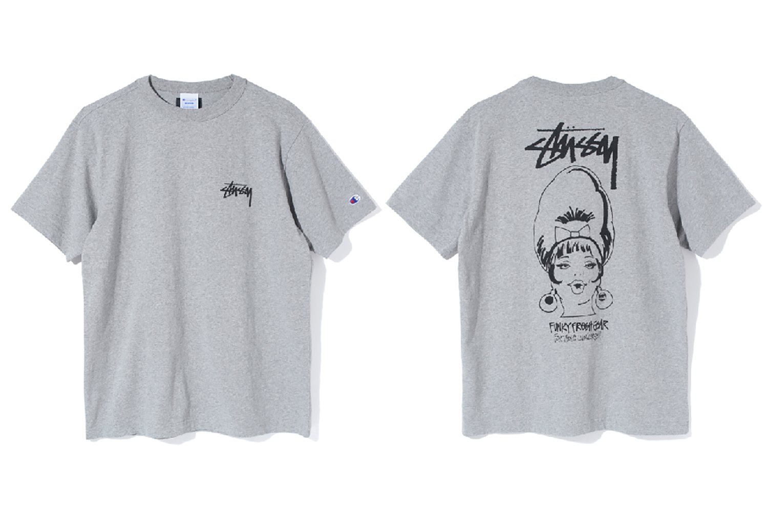 Stüssy x Champion SS17 T-Shirts – PAUSE Online | Men's Fashion