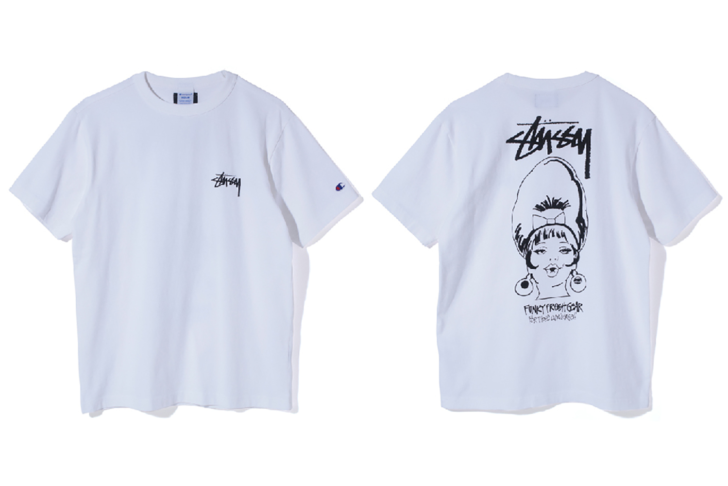 Stüssy x Champion SS17 T-Shirts – PAUSE Online | Men's Fashion, Street ...