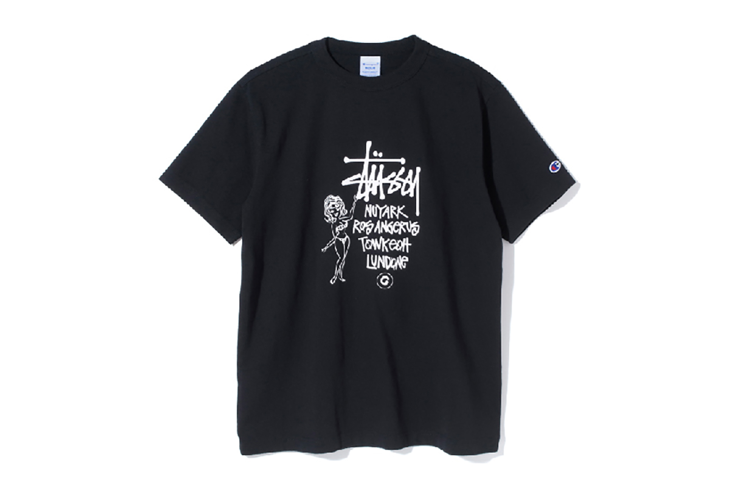 Diplomat Vænne sig til Wow Stüssy x Champion SS17 T-Shirts – PAUSE Online | Men's Fashion, Street  Style, Fashion News & Streetwear