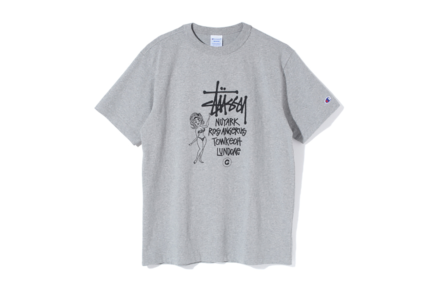 Stüssy x Champion SS17 T-Shirts – PAUSE Online | Men's Fashion