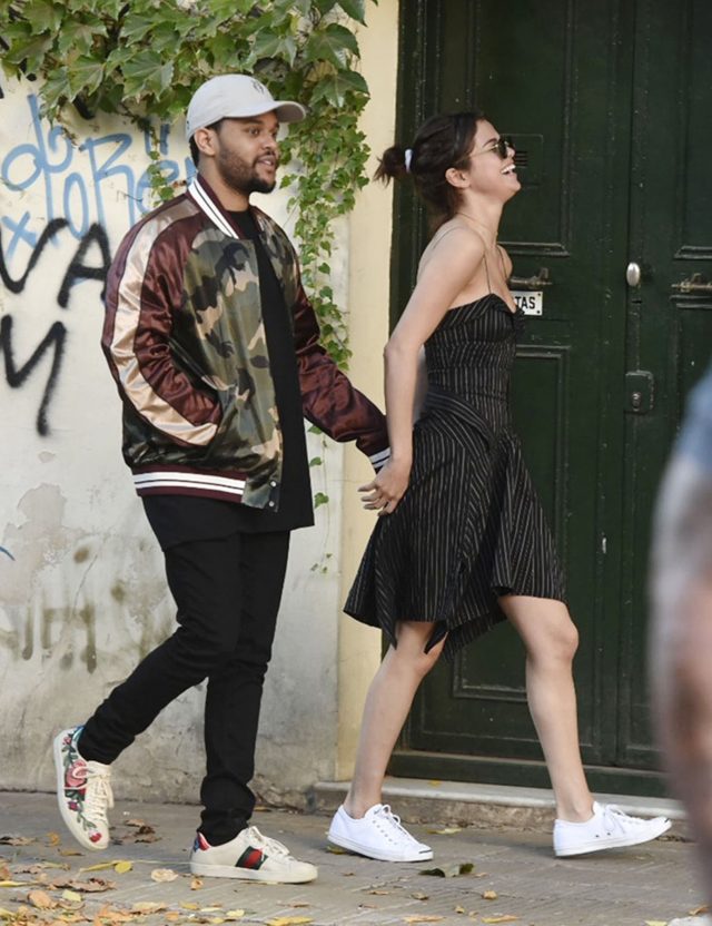 SPOTTED: The Weeknd in Valentino Jacket and Gucci Sneakers – PAUSE