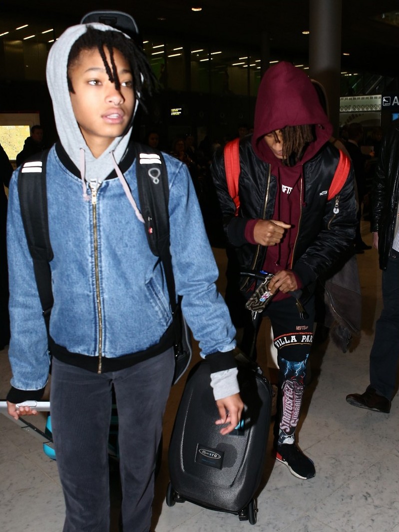 SPOTTED: Jaden Smith In Adidas NMD Sneakers And Customised Louis