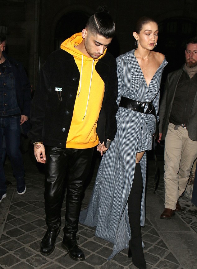 Zayn Malik Attends Men's Fashion Shows in Paris