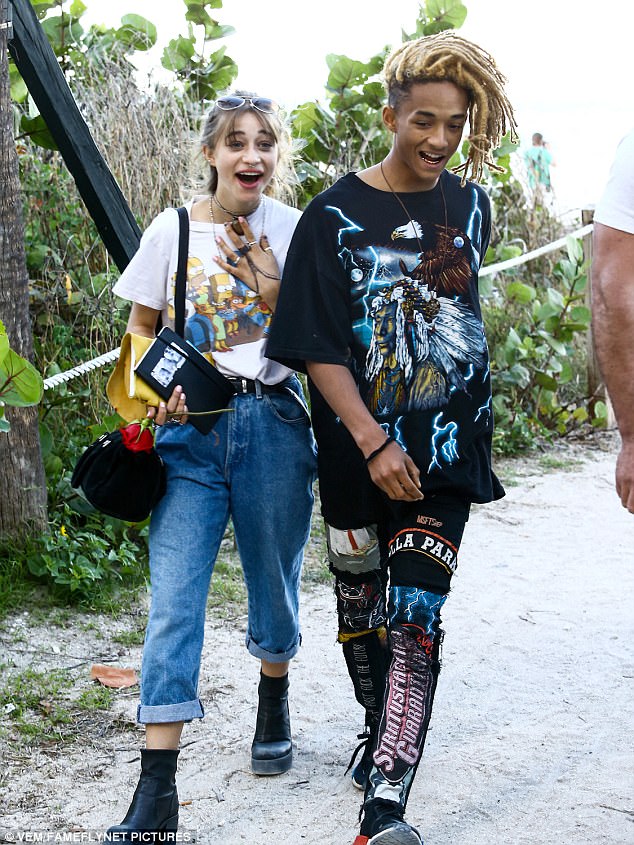 SPOTTED: Jaden Smith In Louis Vuitton, MSFTSrep Jeans And Adidas Sneakers –  PAUSE Online