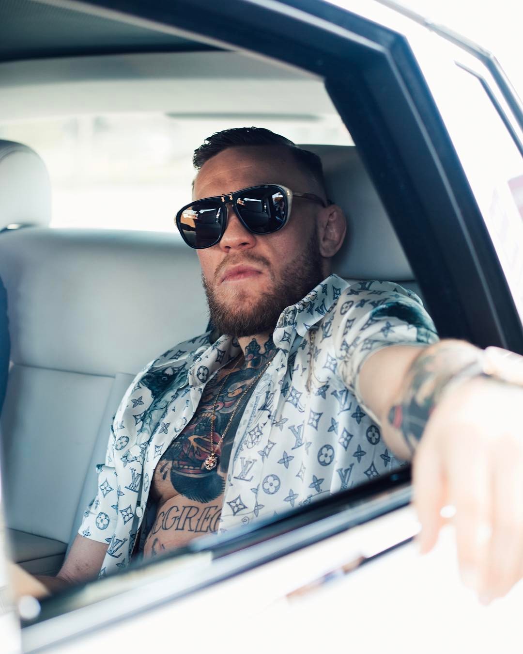 SPOTTED: Two Looks From Conor McGregor – Louis Vuitton Shirt And Saint  Laurent Sneakers – PAUSE Online