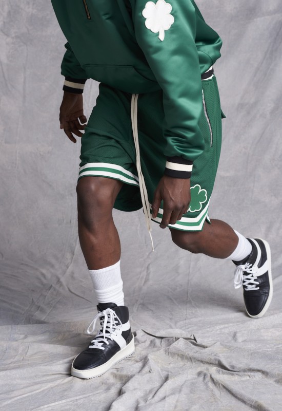 Fear of god 2025 celtics shorts