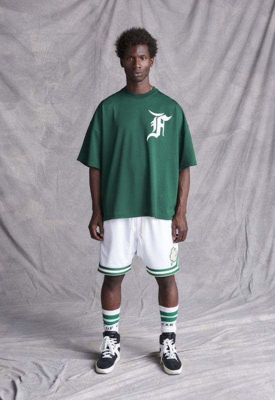 Fear of god 2025 celtics shorts