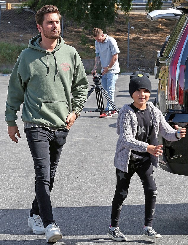 Scott Disick In Ksubi Jeans And Adidas 