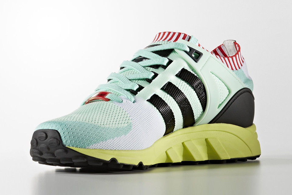 Eqt support rf primeknit hotsell frozen green