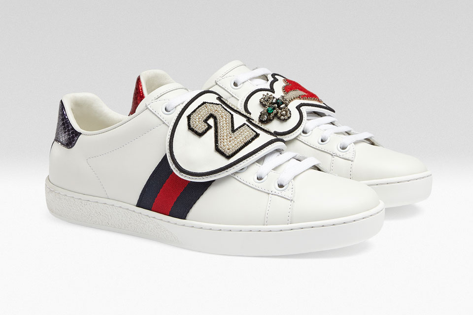 You Can Now Customise Your Gucci Ace Sneakers with New Patches PAUSE Online Men s Fashion Street Style Fashion News Streetwear