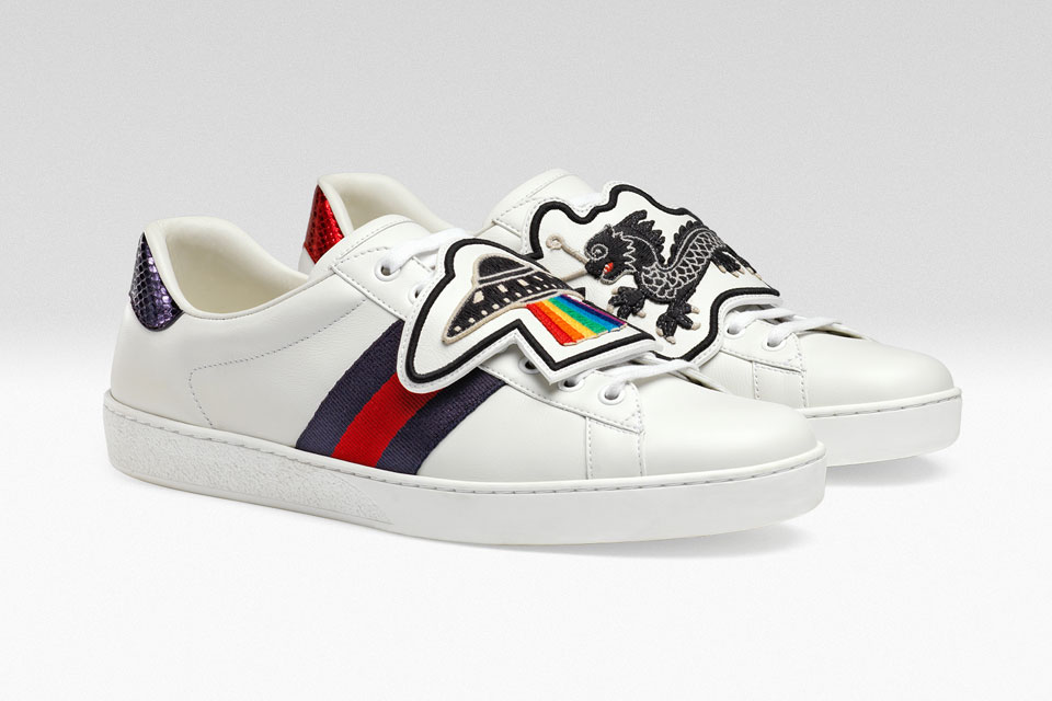 Celebrity Style: Gucci Releases Ace Sneakers With Removable Patches