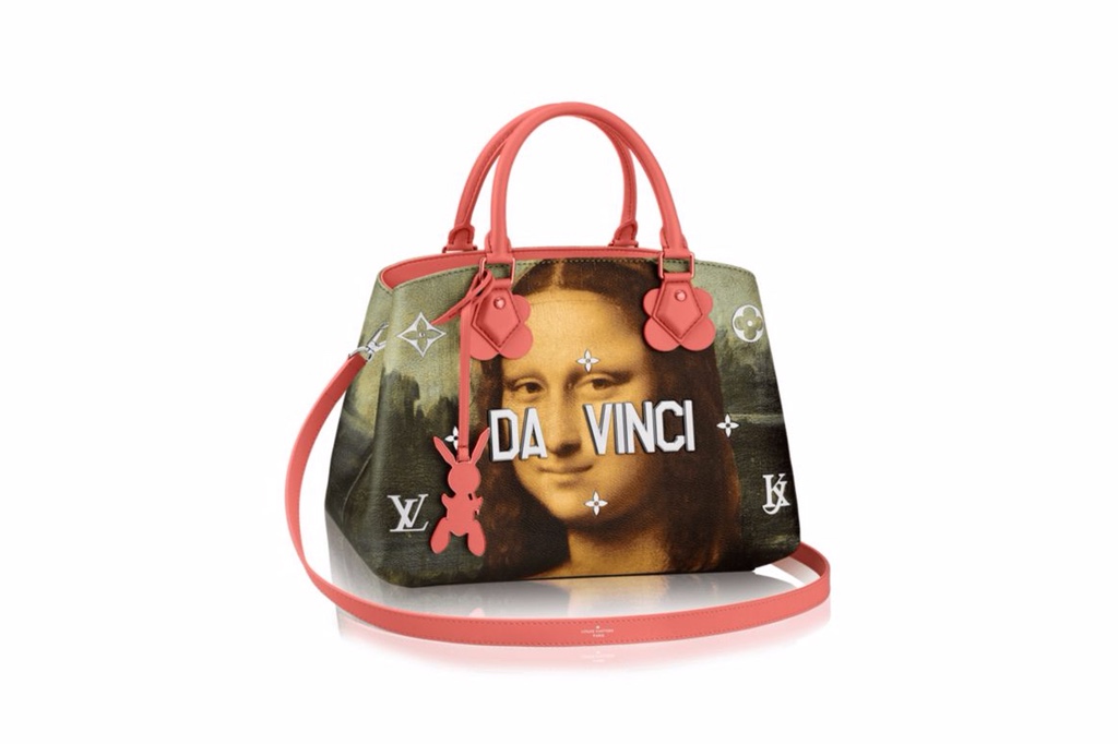 Jeff Koons - Mona Lisa Leonardo da Vinci Bag for Louis Vuitton (Hand  Signed) for Sale