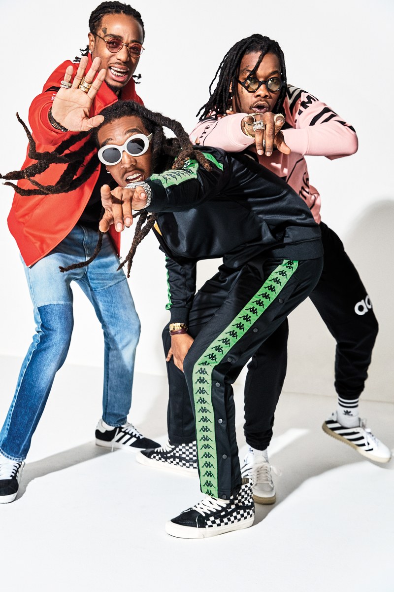 SPOTTED: Migos for GQ in 90's Inspired Sportswear – PAUSE Online | Men's Street Style, Fashion News & Streetwear