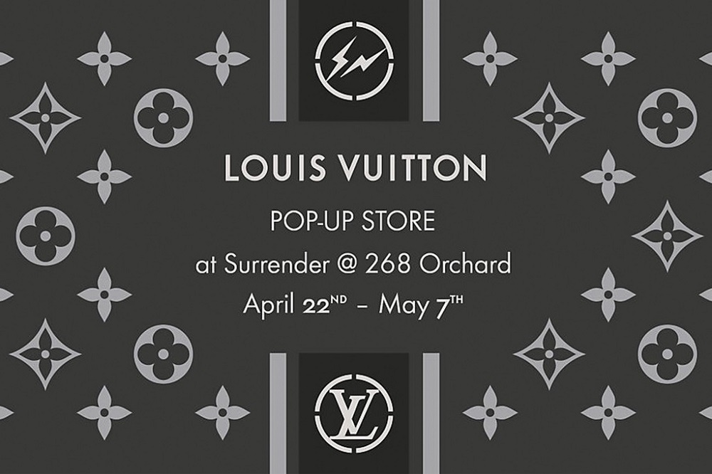 Louis Vuitton x Fragment collab hits the street!